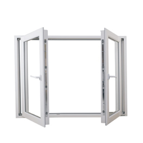 upvc double panel casement window
